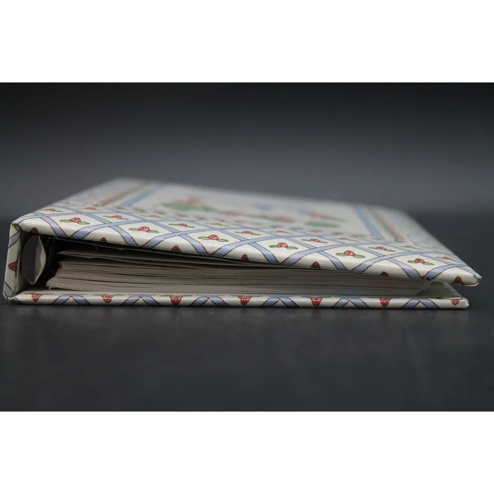 Vintage 1989 CR Gibson Goose Address Telephone Book Ring Binder Cottagecore